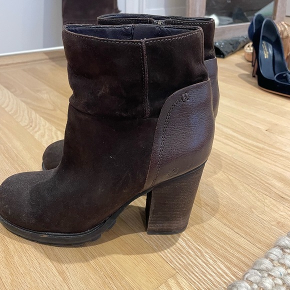 Sam Edelman suede and leather boots - Picture 3 of 4